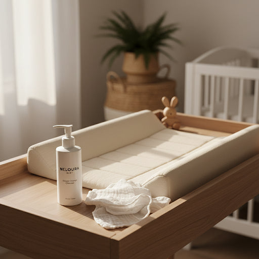 Luxury nursery changing area